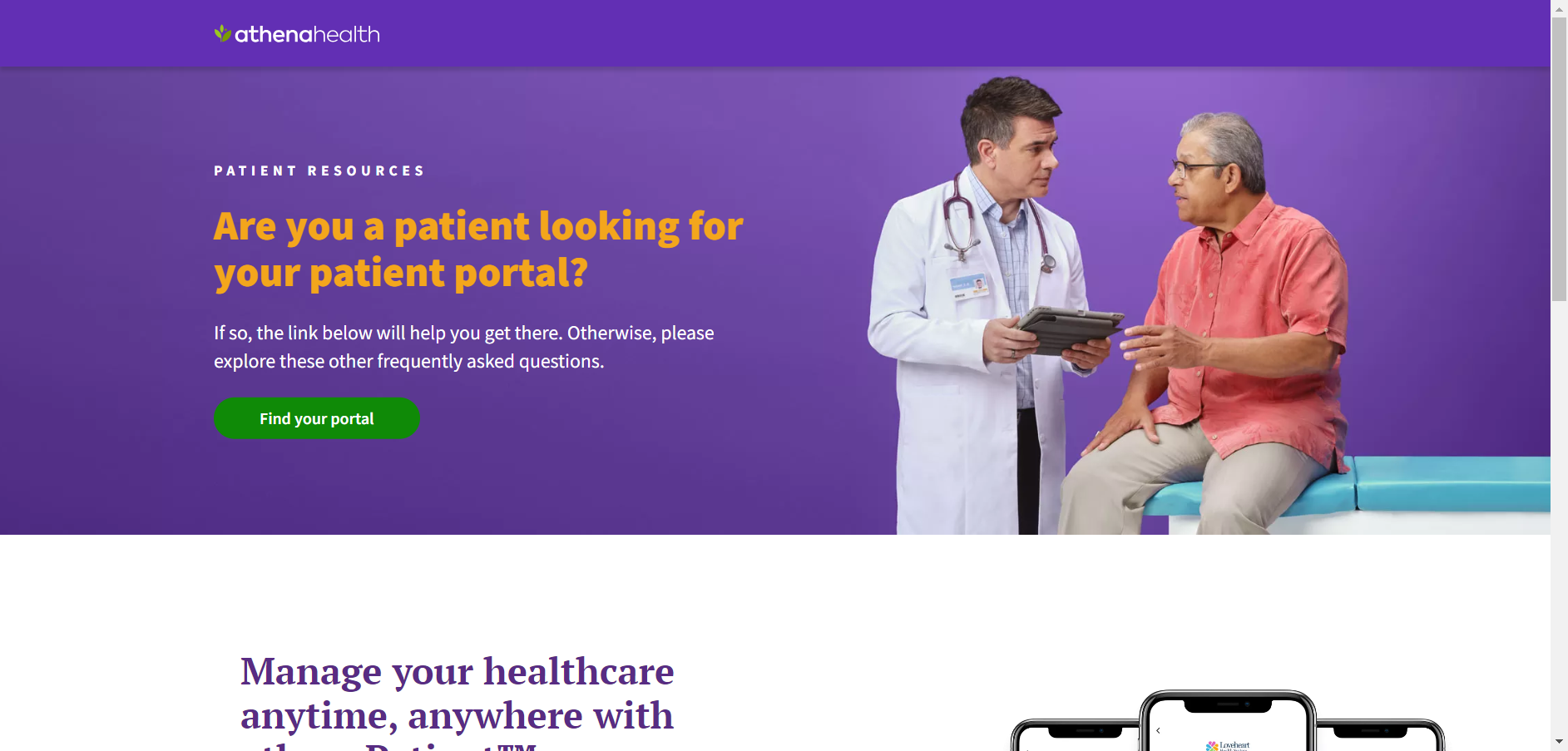 Athenahealth Patient Portal