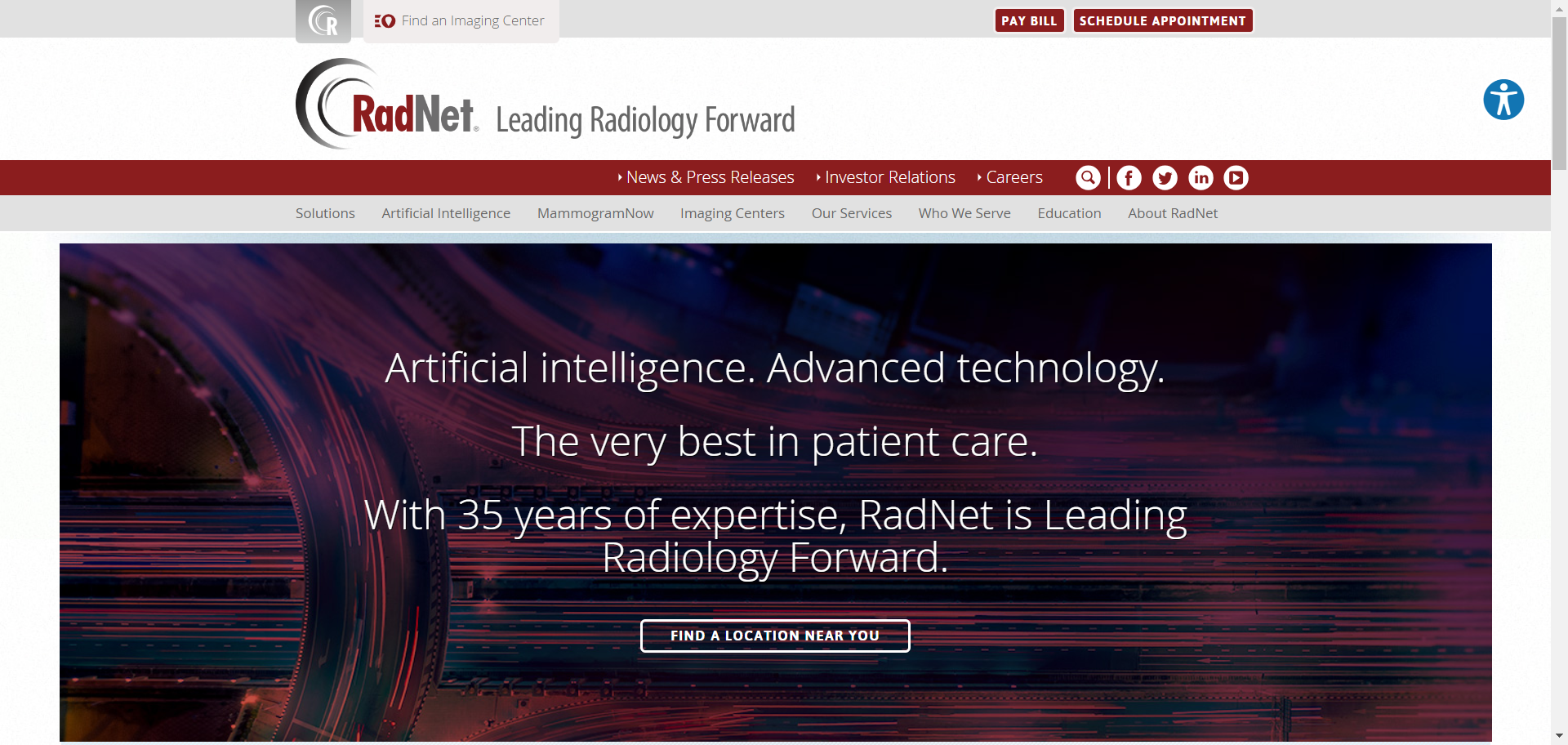 RadNet Patient Portal